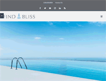Tablet Screenshot of findbliss.com
